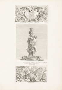 Livres DOrnemens Inventés e Dessines par J.A. Meissonnier Architecte, Dessinateur de la Chambre da Juste Aurèle Meissonnier
